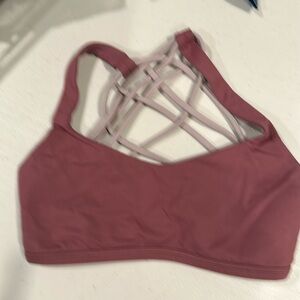 Lululemon Mauve  sports bra